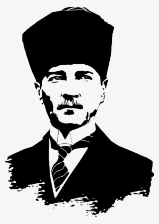 Atatürk Png Resim - Atatürk Siyah Beyaz Png #5124569