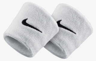 Nike Swoosh Wristband - Black/white #5124795