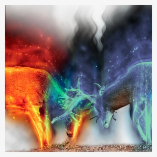 Fighting-bucks - Mythical Creature #5127269