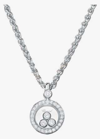 Chopard~ - Diamonds Circle Pendant With Floating #5128119