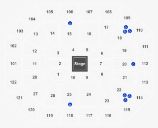 Legend - Mohegan Sun Arena Seating Chart #5129181