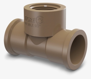 Pipes And Fittings - Tê Soldável Com Rosca Na Bolsa Central #5130158