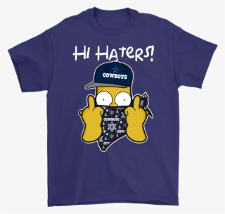 The Simpsons Christmas Gangster Hi Hater Dallas Cowboys - Nfl #5131508
