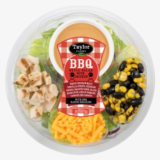 Taylor Farms Bbq Salad With Chicken Round Toss Up, #5132000