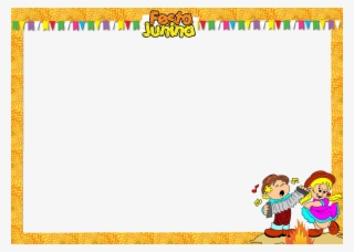 Molduras De Festa Junina Para Photoshop E Coreldraw - Moldura Junina Para Prova #5132284