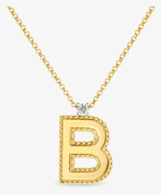 Roberto Coin Block Letter Pendant " - Necklace #5133124