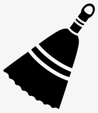 Use A Broom To Clean The Driveway Or Sidewalk - Broom Icon Black And White #5133599