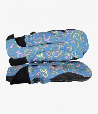 Obermeyer Thumbs Up Mitten In Honeysuckle Blue - Honeysuckle Blue #5133950