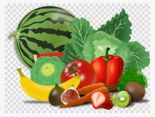 Healthy Food Cartoon Png Clipart Junk Food Hamburger - Fruits Et Légumes Clipart #5134298