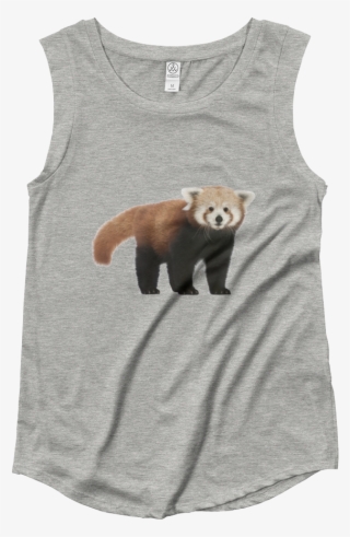Red Panda Ladies‰۪ Cap Sleeve T Shirt - Doggy Mommy Cap Sleeve T-shirt - Dog T-shirt - Dog #5134415