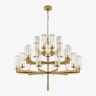 Liaison Triple Tier Chandelier In Antique-burnis #5135886