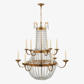 Paris Flea Market Grande Chandelier In Antique-b - Visual Comfort Paris Flea Market #5135947