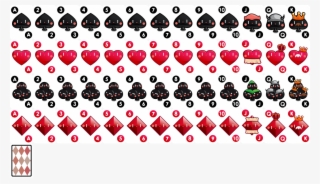 Deck - Deck Of Cards Sprite Sheet #5137241