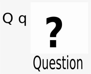 This Free Icons Png Design Of Q For Question #5137967