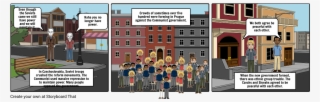 Czechoslovakia Revolt - Storyboard #5139161