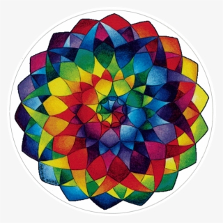 Window Sticker / Decal - Rainbow Mandala Sticker #5139850
