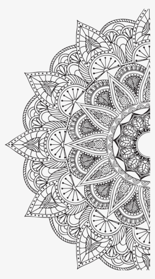 Mandala White Png Vector Black And White - Holistic Islam: Sufism, Transformation, And The Needs #5140079