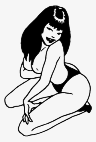 Sexy Pinup Decal Model 2 - Dirty Max Girl #5141051