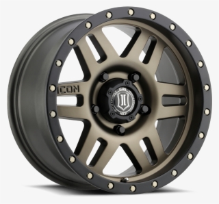 Icon Alloys Six Speed - Best Black Rims For Fj Cruiser #5141448