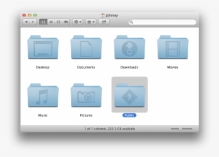 Public Folder Selected - Mac Public Dropbox Folder #5144092