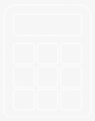 Image Of A Calculator - Google G Logo White #5144248