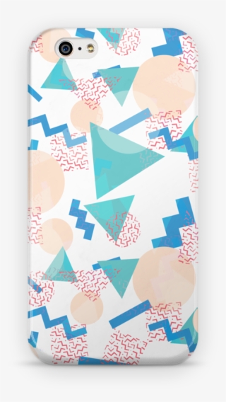 Case 90's Pastel Geometric Pattern De Tobias Fonsecana - Anvil Adult Triblend T-shirt 6750 #5144458