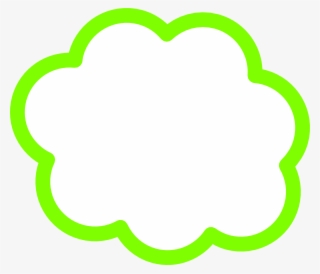 This Free Clip Arts Design Of Green Cloud Png #5145825