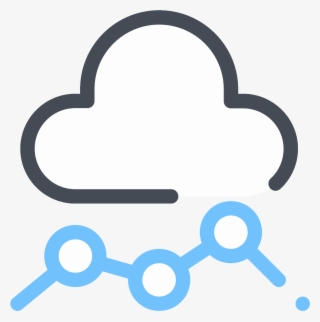 Cloud Line Chart Icon - Icon #5145890