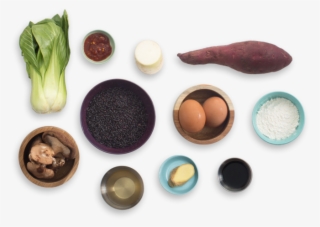 Japanese Black Rice Bowls With Sweet Potato Tempura - Japanese Cuisine #5146459