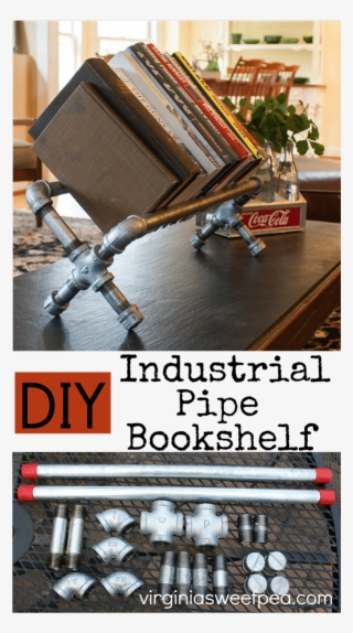 Diy Industrial Pipe Bookshelf- This Bookshelf Is Easy - Custom Listing For Bridgette #5146551