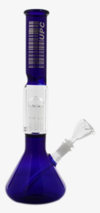 Beaker Base 10-arm Tree Percolator Bong By Upc - Blue #5150171
