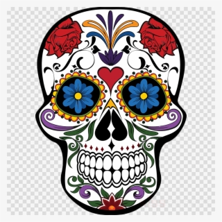 Mexican Day Of The Dead Skull Clipart Day Of The Dead - Skull Clipart #5150318