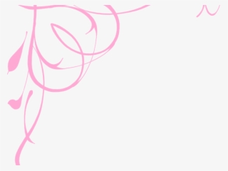 Heart Border Cliparts - Pink Corner Border Png #5150912