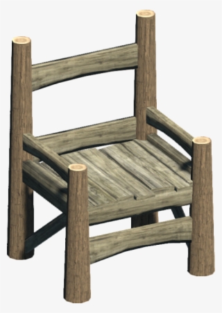 Medieval Wooden Chair #5151669