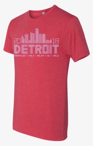 Detroit Skyline Short Sleeve - Active Shirt #5151877