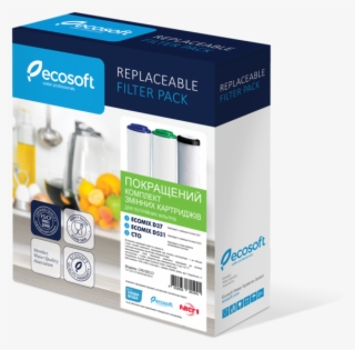 Комплект Картриджей Ecosoft Улучшенный Для Тройных - Наша Вода № 4 Комп 2 #5152656