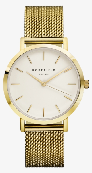 Rosefield The Mercer Pvd Gold Plated Case Gold Mesh - Women's Rosefield Mercer Mesh Strap Watch, 38mm #5154373