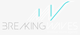 Breaking Waves Logo - Electric Blue #5154873