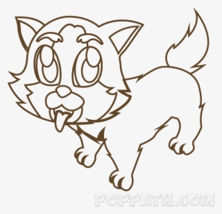 To Draw A Happy Dog, There Are Several Things To Put - Dog #5155326