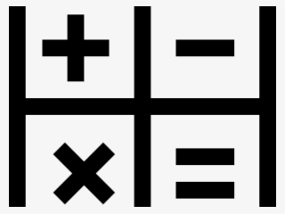 Calculator Clipart Outline - Mathematics Icon #5157005