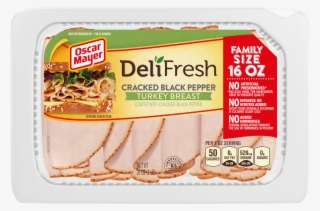 Oscar Mayer Deli Fresh Cracked Black Pepper Turkey - Oscar Mayer #5158727