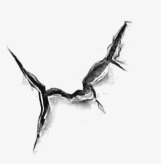 Tear Hole Cracked Cracking Cracks Ground Overlay - Crack Png Hd #5159146