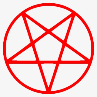 Red Pentagram Png - Satan Pentagram #5160248