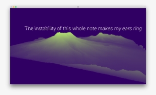 The Score Specifies An Audio Input File - Mountain #5160445