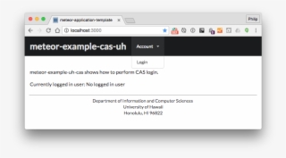 University Of Hawaii Cas Authentication For Meteor - Fuelphp 404 #5161808