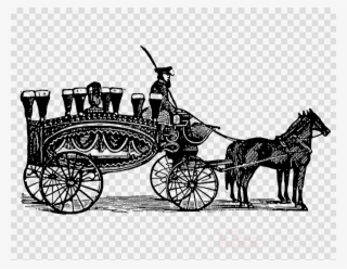 Coffins Are Us Throw Blanket Clipart Hearse Horse And - Gothic Horse Drawn Hearse #5162430