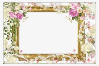 32 Frames Png Flores Central Photoshop Molduras Mulher - Photography #5164460