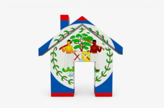 Discover Ideas About Belize - Belize Coat Of Arms Rectangle Magnet #5165209