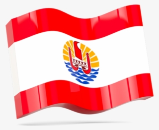 Illustration Of Flag Of French Polynesia - Pin Button Badge: French Polynesia - Polynesian Flag #5166909