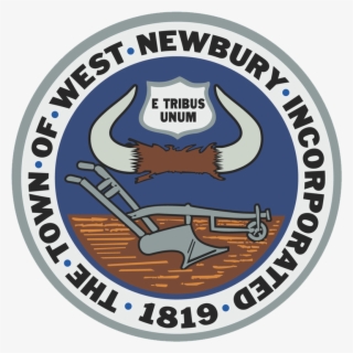 West Newbury, Massachusetts Town Seal - Small Yellow Circles Logo #5167014